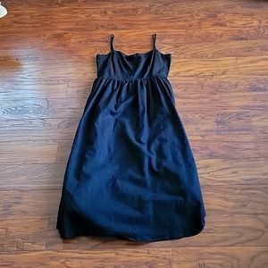 H&M maxi black dress